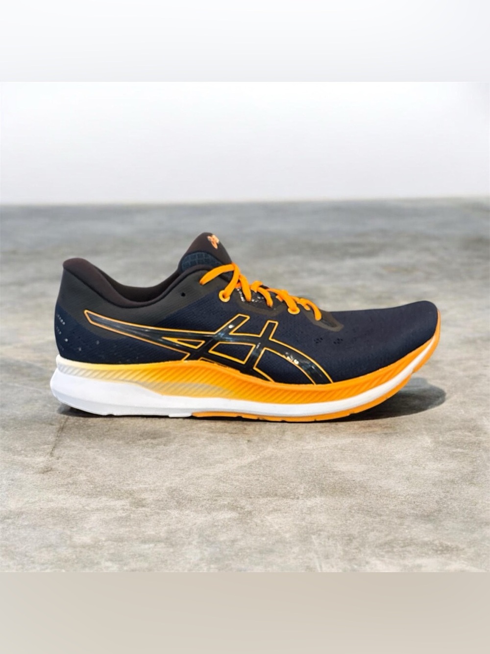 ASICS EZERIDE Running Shoes French Blue/Yellow Men's 10